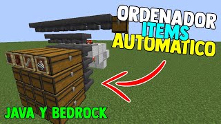 😱 ¿COMO ORGANIZAR ITEMS AUTOMÁTICAMENTE  Tutorial Item Sorter Minecraft Java y Bedrock 118 [upl. by Asillim]