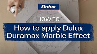 How to apply Dulux Duramax Marble Effect  Dulux Duramax [upl. by Acima]