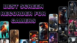 Best screen recorders and their settings  best screen recorder for android  no lag screen recorder [upl. by Esoryram]