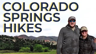 BEST HIKES IN COLORADO SPRINGS Favorite Hiking Trails amp Spots That Locals Love  Colorado Life [upl. by Eimat]