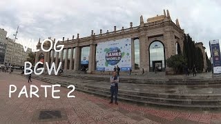 Vlog Barcelona Games World Parte 2  Tour por la feria [upl. by Norehc]