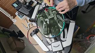 24 11 15  Badminton Stringing  Yonex Astrox 88S  Gosen GT5 Aerosonic  13kg [upl. by Behrens]