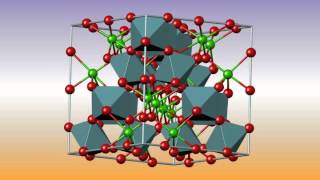 Pyrochlore crystal structure Кристаллическая структура пирохлора [upl. by Estas981]