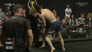 Caestus mma 1 Marcus Webster vs Yakup Kurt [upl. by Forsyth556]