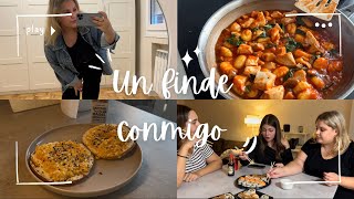 VLOG un finde CONMIGO SUSHI night SERIES 🍿 [upl. by Nnylsaj]