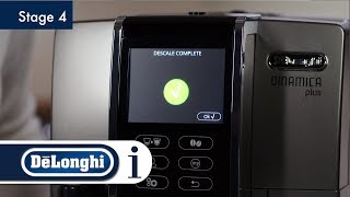 How to descale your DeLonghi Dinamica Plus ECAM 37095 beantocup coffee machine [upl. by Scully]