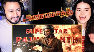 ANNAATTHE  Rajinikanth  Siva  Nayanthara  Keerthy Suresh  Motion Poster Reaction [upl. by Cramer]