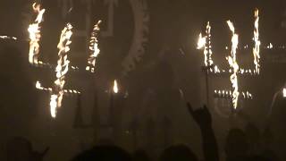 Watain Live Berlin 1012018 Finale The Somberlain [upl. by Ahsuatan]