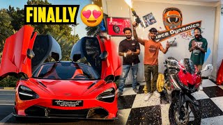 Finally Apni New Supercar Mclaren 720S Aagai Dubai Aur R15 Ki Delivery Bhi Hogayi 😍 [upl. by Gildus]