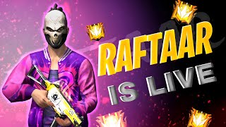 Free Fire live stream🔴RAFTAAR FF live🔴cs rank push freefire freefirelive shortsfeed livegame [upl. by Joette]