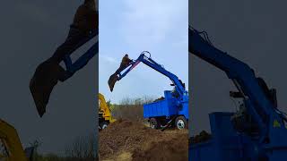 dump type jcb farmers  good helper goodquality crane drippygang jcb3dx dumptruck jcbvideo [upl. by Celio462]