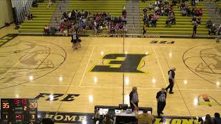 Fort Zumwalt East High School vs Orchard Farm High School Womens Varsity Basketball [upl. by Kcirred]