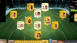 FIFA 14 10000000 Coin Italian Squad Builder Ultimate Team [upl. by Atnuahs]