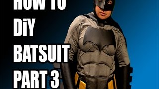 BATMAN Vs SUPERMAN How to DiY BatSuit BatFleck Part 3 [upl. by Waverley290]