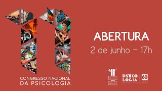 11º Congresso Nacional da Psicologia  Abertura [upl. by Oicafinob5]