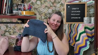 My new cowl design Crafty Stitches Podcast Episode 62 [upl. by Capp]