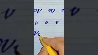 English writingEnglish writing skills improvementEnglish writing practiceWriting Vv handwriting [upl. by Desirae1]