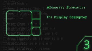 Mindustry Schematics ep 3  The Display Corrupter [upl. by Massimiliano]