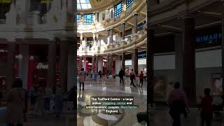 Inside hall of Trafford Centre Manchester England [upl. by Vivianna41]