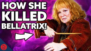 What Spell Did Molly Use to Kill Bellatrix SOLVED  Harry Potter Film Theory [upl. by Nicolea]