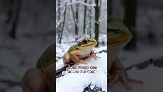 Wood Frog Rana sylvatica [upl. by Oremor]