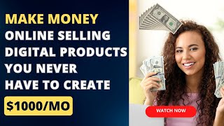 How to Make Money Online Selling Digital Products You Didnt Create [upl. by Artinak27]