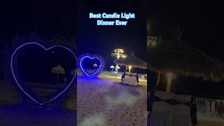 Best Candle Light Dinner  2024  Bali  Jimbaran Beach Bali baliview travel candlelightdinner [upl. by Adella]