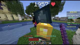 【Hypixel】SkyBlock part529 Diver’s BootsにBobbin’ Timeを付けて釣り【無編集】 [upl. by Case]