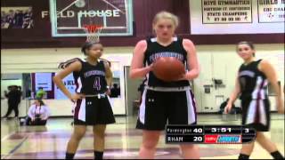 Girls CIAC Basketball  Farmington vs RHAM [upl. by Anaihs]