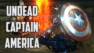 Dark Souls  Captain America Shield Mod [upl. by Enytsuj]