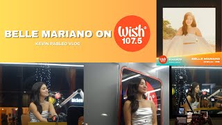 Belle Mariano on Wish Bus ready na sa solo concert niya  Kevin Pableo Vlog [upl. by Tai]