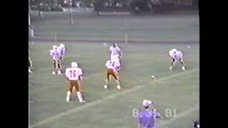 Edon Blue Bomber Football 1991  Edon High School  Edon OH [upl. by Mcclenaghan]