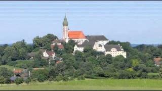 ANDECHS STA Klosterkirche St Nikolaus und Elisabeth  Vollgeläute [upl. by Reltuc]