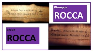 Giuseppe Rocca the Luthier Who Married 5 timesand His Son Enrico [upl. by Nirda]