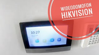 Podłączenie wideodomofonu Hikvision [upl. by Hedvige]