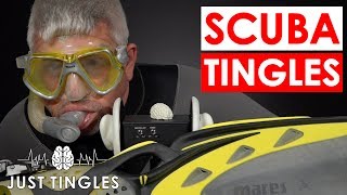 ASMR  Scuba Tingles  NO TALKING  Tapping  Scratching  Zipper Sounds [upl. by Kazim]