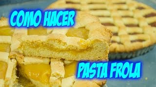 Pasta Frola  Pastafrola  Receta super facil  Monky Studios [upl. by Zed627]