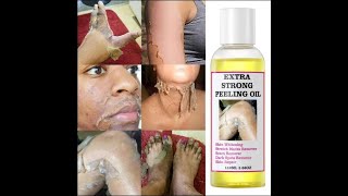 OEM Organic Black Skin Lightening Oil  Yellow Oil Skin Bleaching Body Oil [upl. by Fulmer]