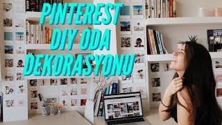 Kendin Yap Oda Dekorasyonu  DIY PİNTEREST Dekorasyon [upl. by Nnyrat]