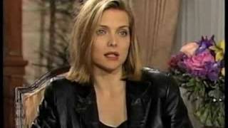 Michelle Pfeiffer  Interview quotBatman Returnsquot 1992 [upl. by Enogitna]