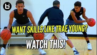 YOU WANT SKILLS LIKE TRAE YOUNG WATCH THIS Ballislife Training Session [upl. by Neysa]