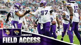 Vikings vs Jaguars Week 10 Field Access [upl. by Vergne71]