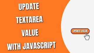 JavaScript Update Textarea value HowToCodeSchoolcom [upl. by Aisac44]