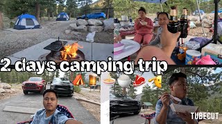 2 days camping trip to McWilliams campground ⛺️ 🥩🍚🍜🛣️ we enjoy the weather a lot 🫶🏻😅😅🫡 [upl. by Ary]