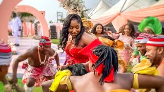 Another Viral Traditional Wedding Entrance That Will Take Your Breath Away [upl. by Eartha]