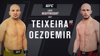 Ufc Glover Teixeira vs Volkan Oezdemir [upl. by Namzaj897]