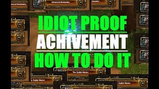 Advanced Husbandry and The Stable Master Achievement Guide  Horde Side [upl. by Jagir]