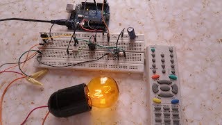 Arduino IR remote controlled light dimmer [upl. by Atteiram]