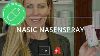 Nasic Nasenspray  Wie wende ich es richtig an  Deutsche Internet Apotheke [upl. by Celeski]