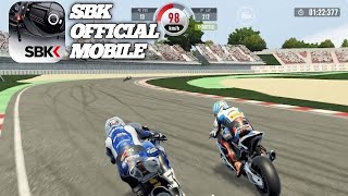 SBK OFFICIAL MOBILE GAMEPLAY  ANDROIDIOS  SBK 2022 [upl. by Horan]